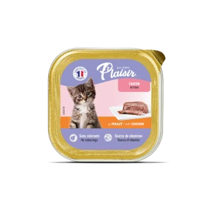 Repas Plaisir au poulet Kitten 100G