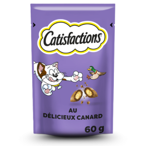 Catisfactions™ Canard 6x60g – Friandises pour Chats